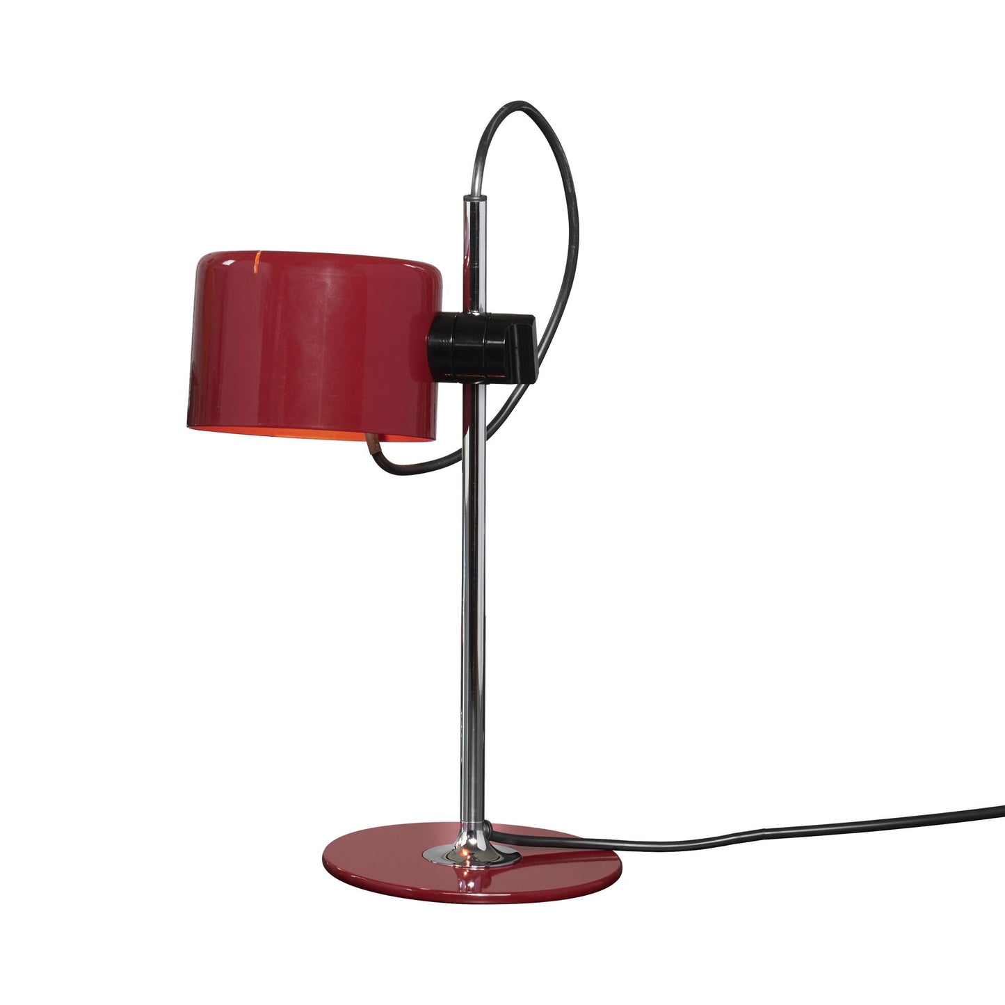 Mini Coupe LED Table Lamp in Scarlet Red.