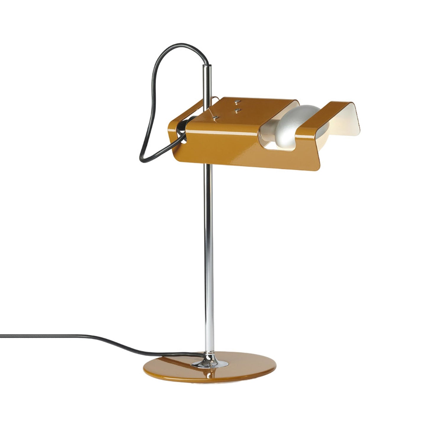 Spider Table Lamp in Yellow.