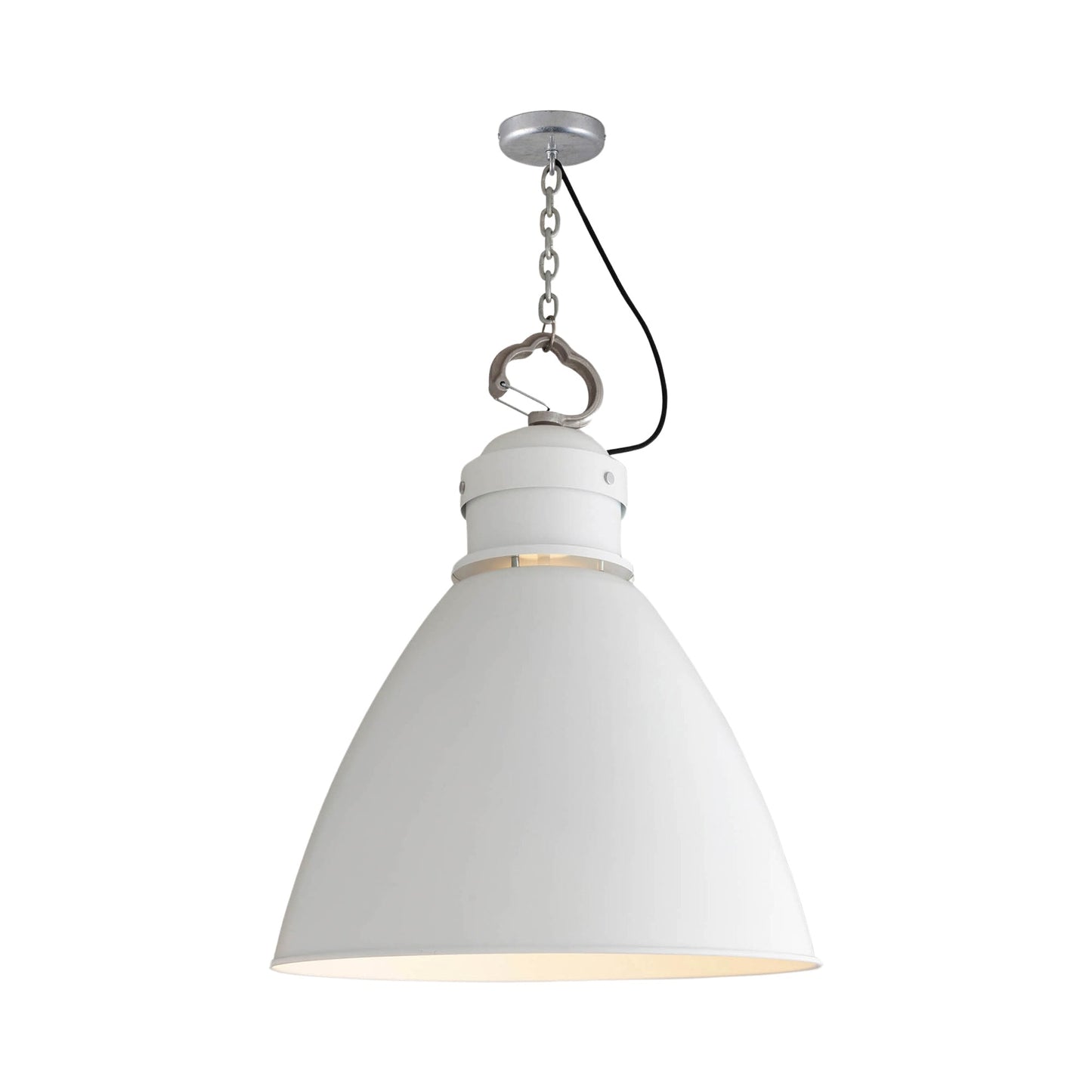 7380 Pendant Light in White (Large).