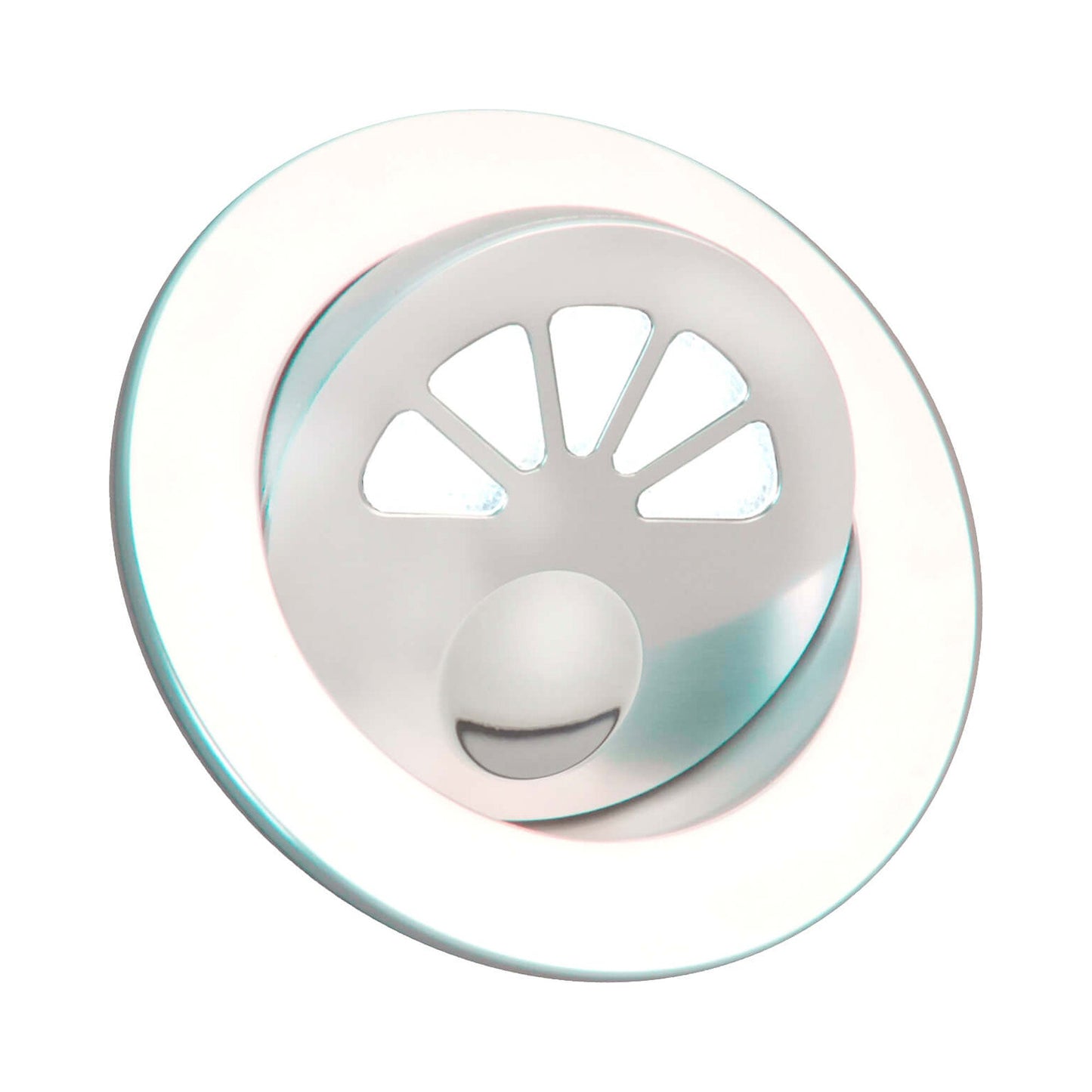 Aquillo LED Wall Light in Nickel Plated.