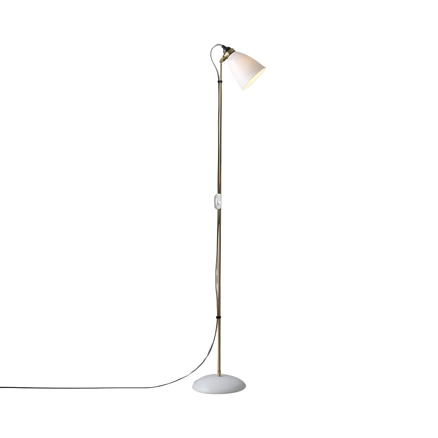 Hector Floor Lamp in Grey.