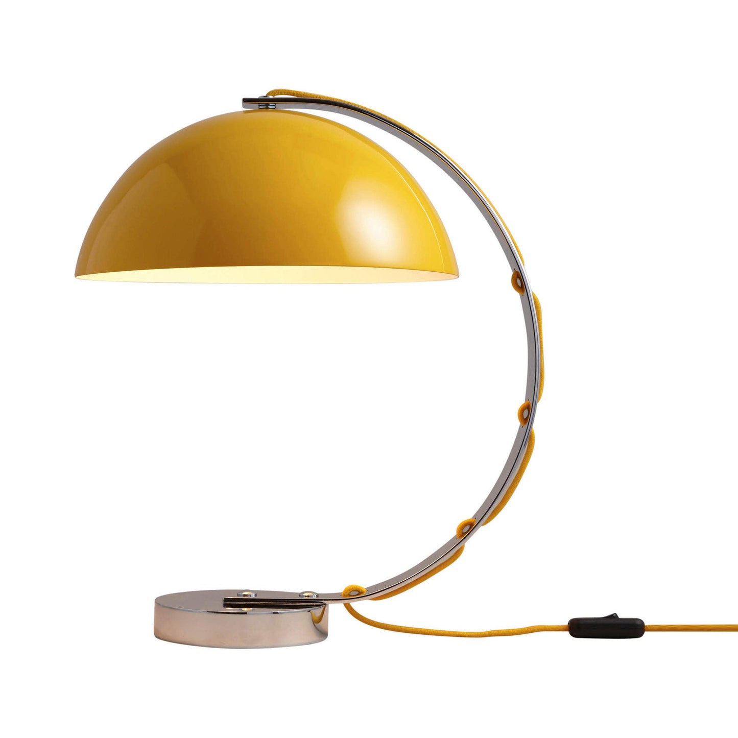 London Table Lamp in Yellow.