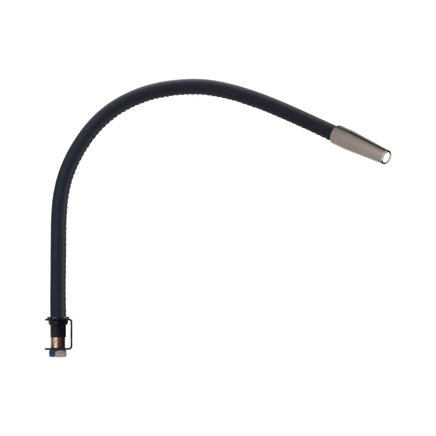 Nimbus Over The Bedhead LED Wall Light in Polished Nickel/Chocolate Brown.