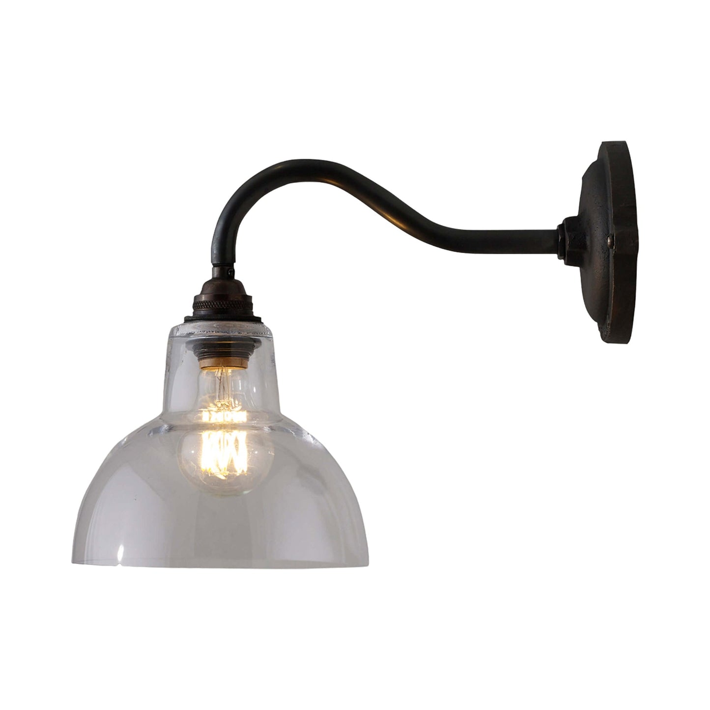 York Wall Light in Clear.