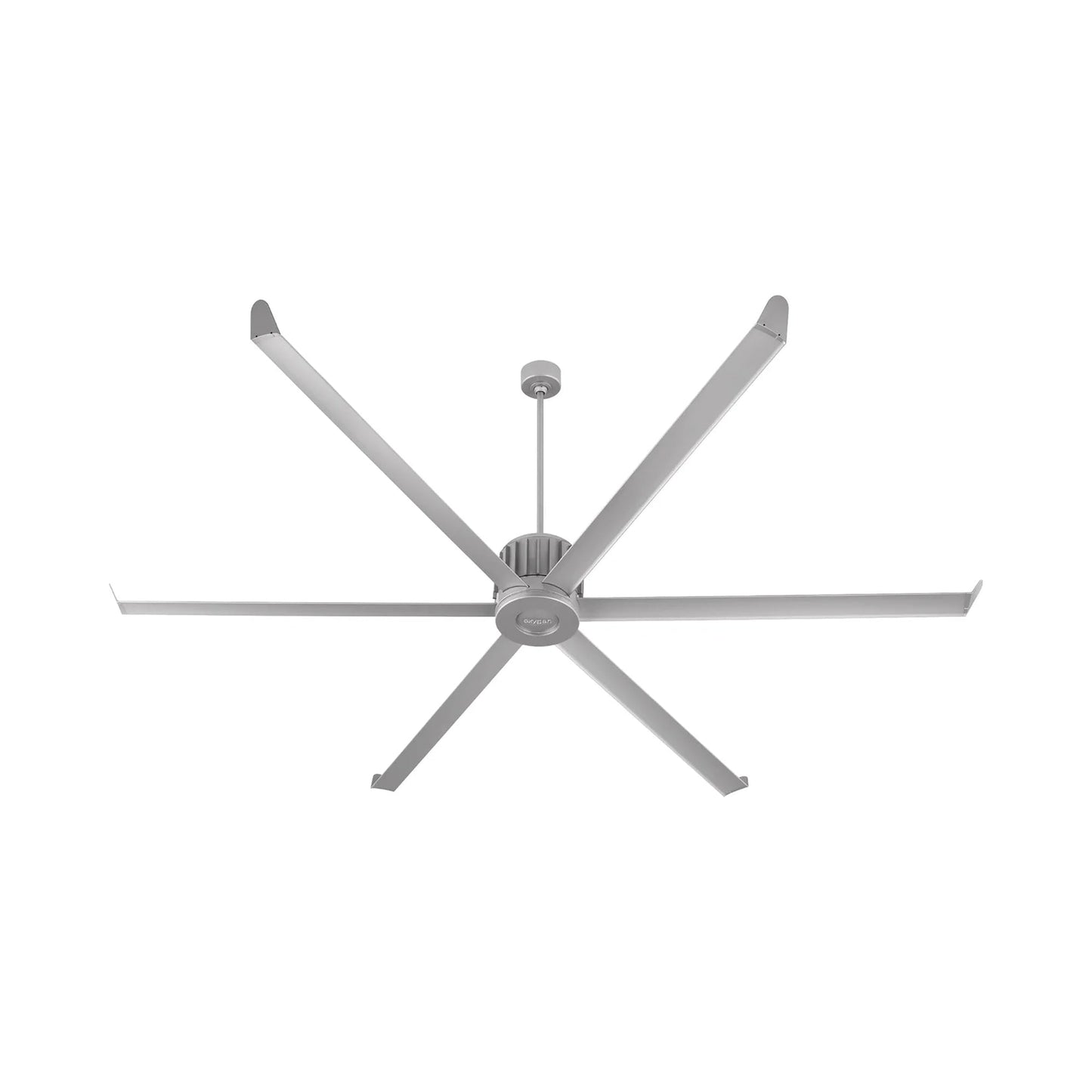 Enorme Ceiling Fan in Classic Nickel (100-Inch).