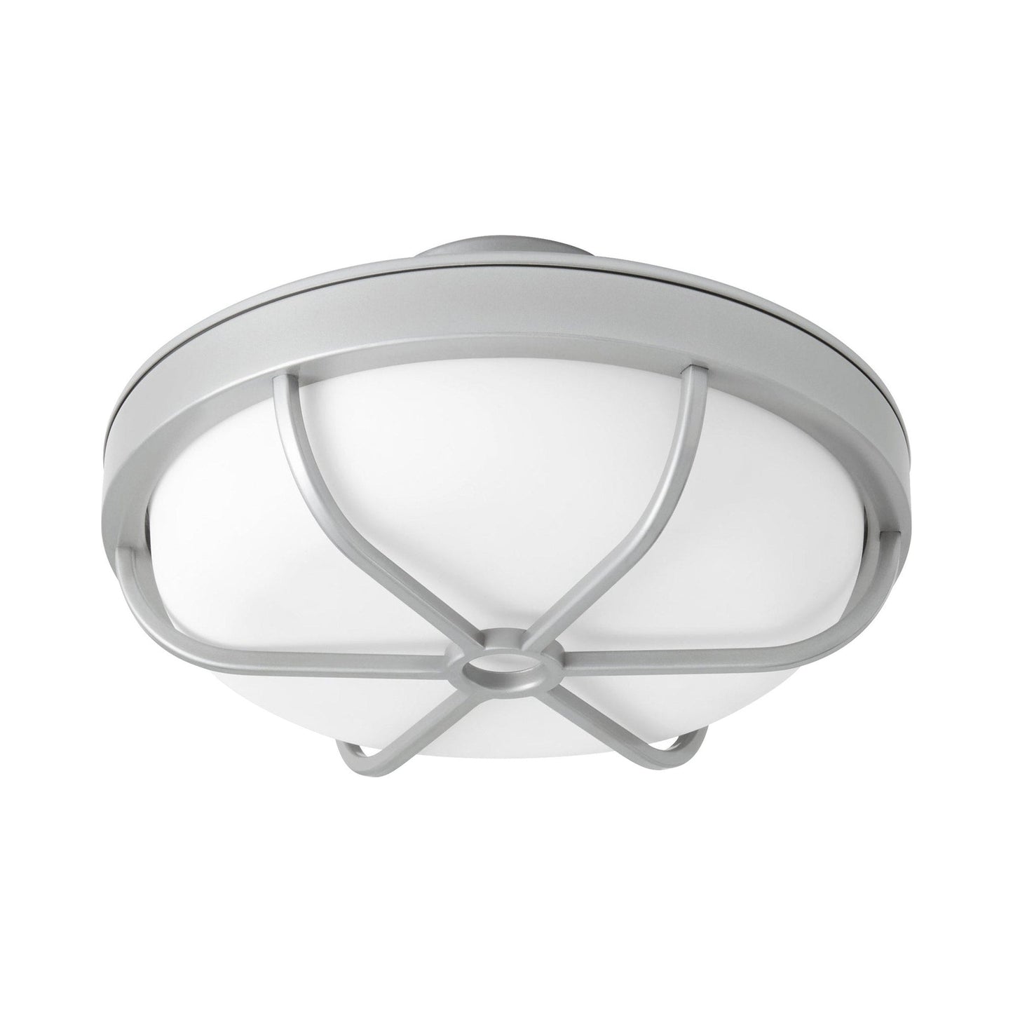 Enorme LED Fan Light Kit in Classic Nickel.