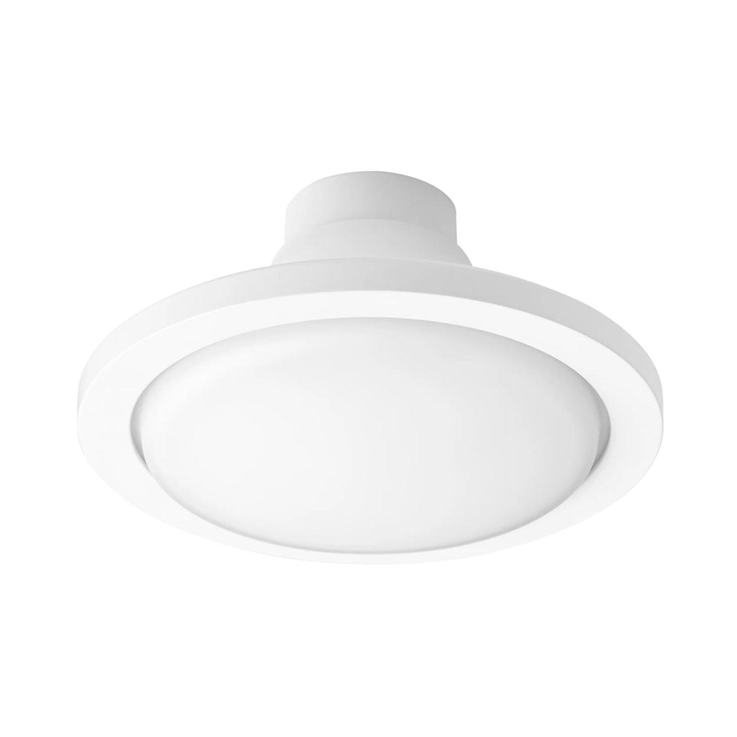 Juno LED Fan Light Kit in White.