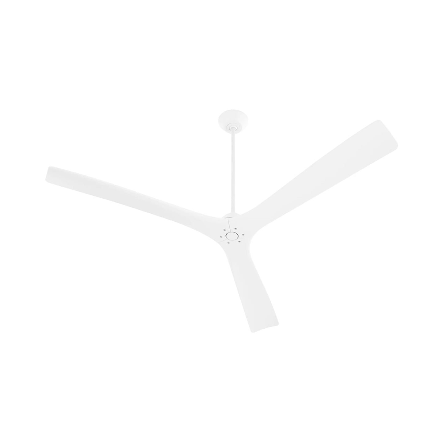 Mecca Ceiling Fan in White (72-Inch).