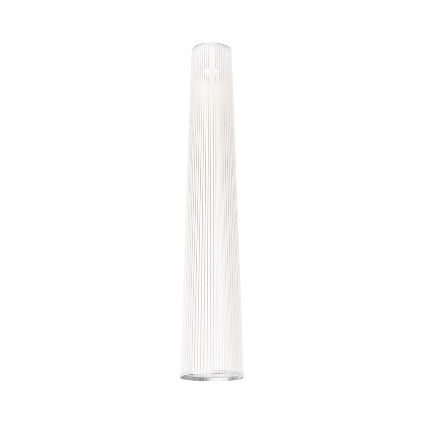 Solis Flush Mount Ceiling Light in White (72-Inch).