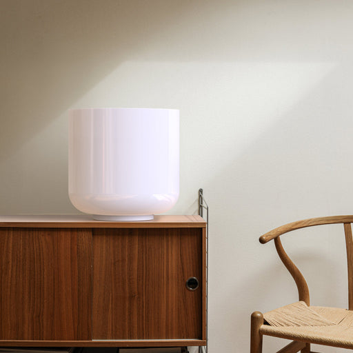 Totem Single LED Table Lamp in living room.
