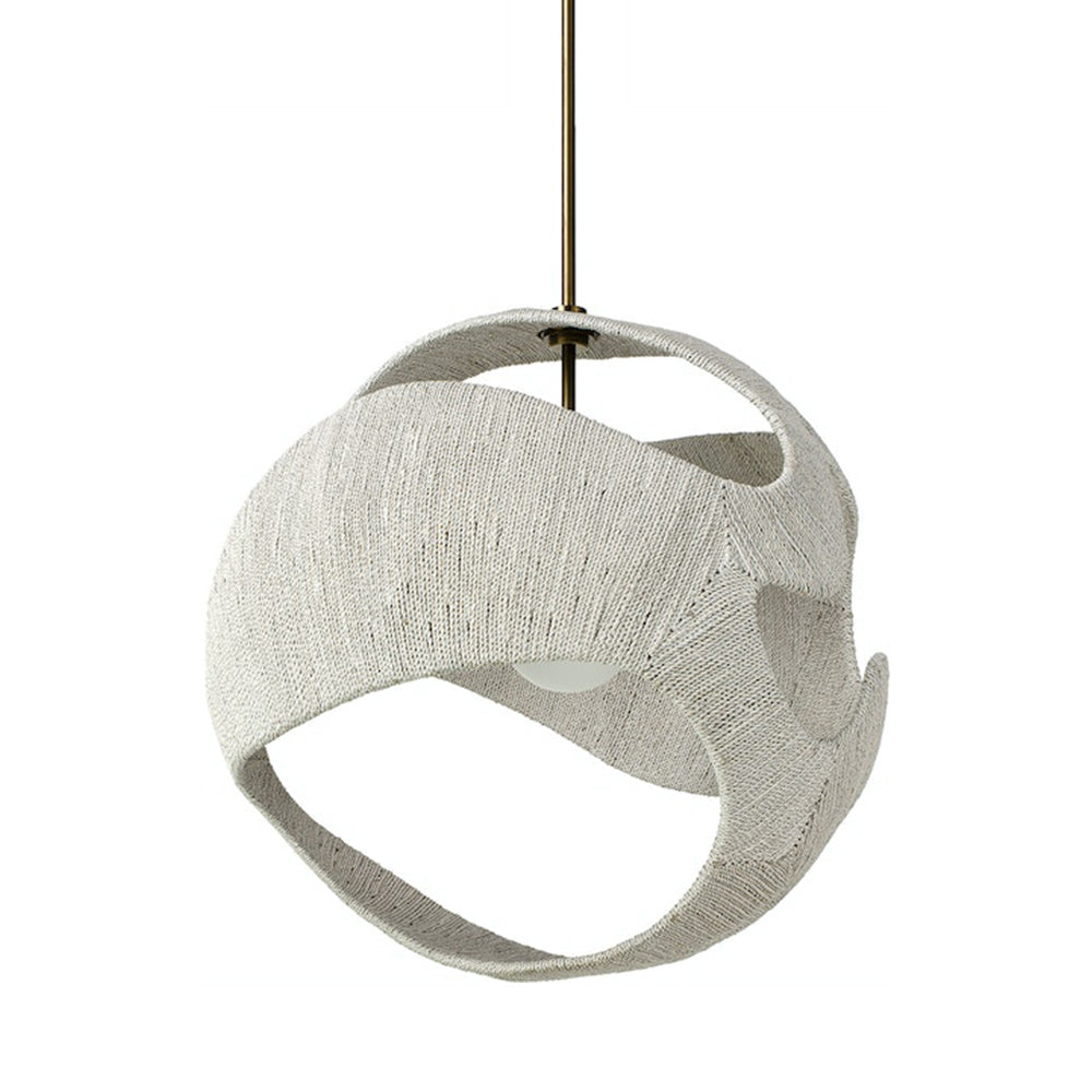 Corsica Pendant Light in White (Large).