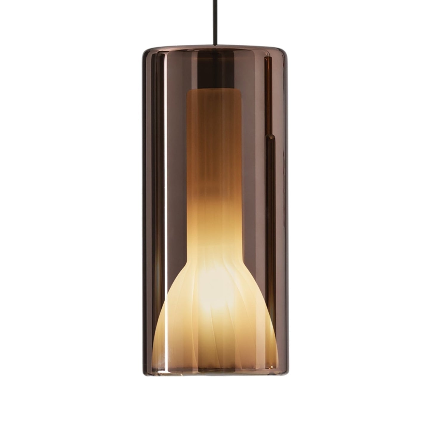 Lit Pendant Light in Violet (Large).