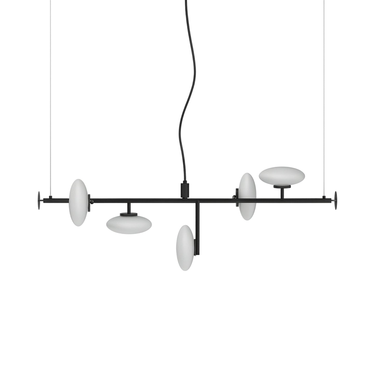 Mamì LED Pendant Light in Matt Black.