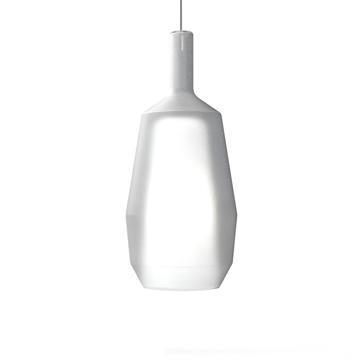 Mom Slim Pendant Light in Matt White.