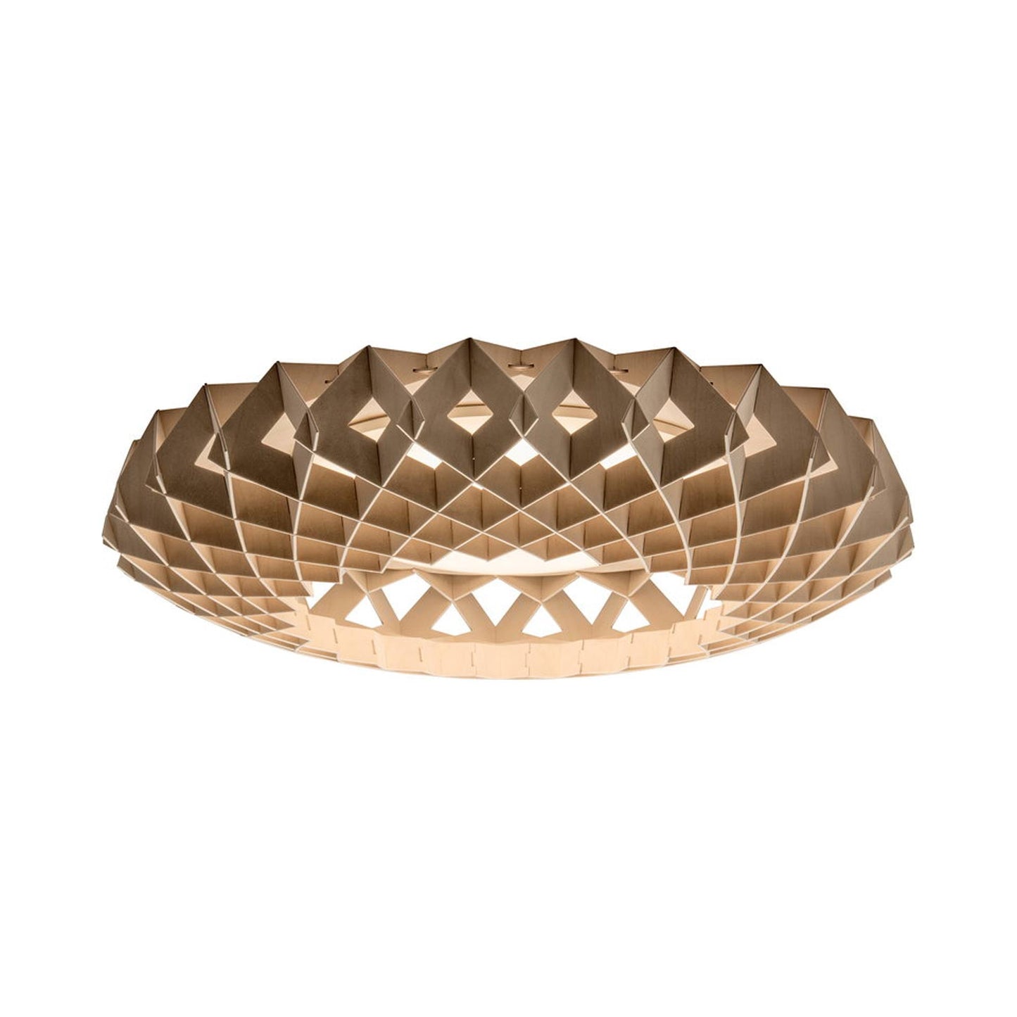 Pilke LED Ceiling / Wall Light in Natural Birch.