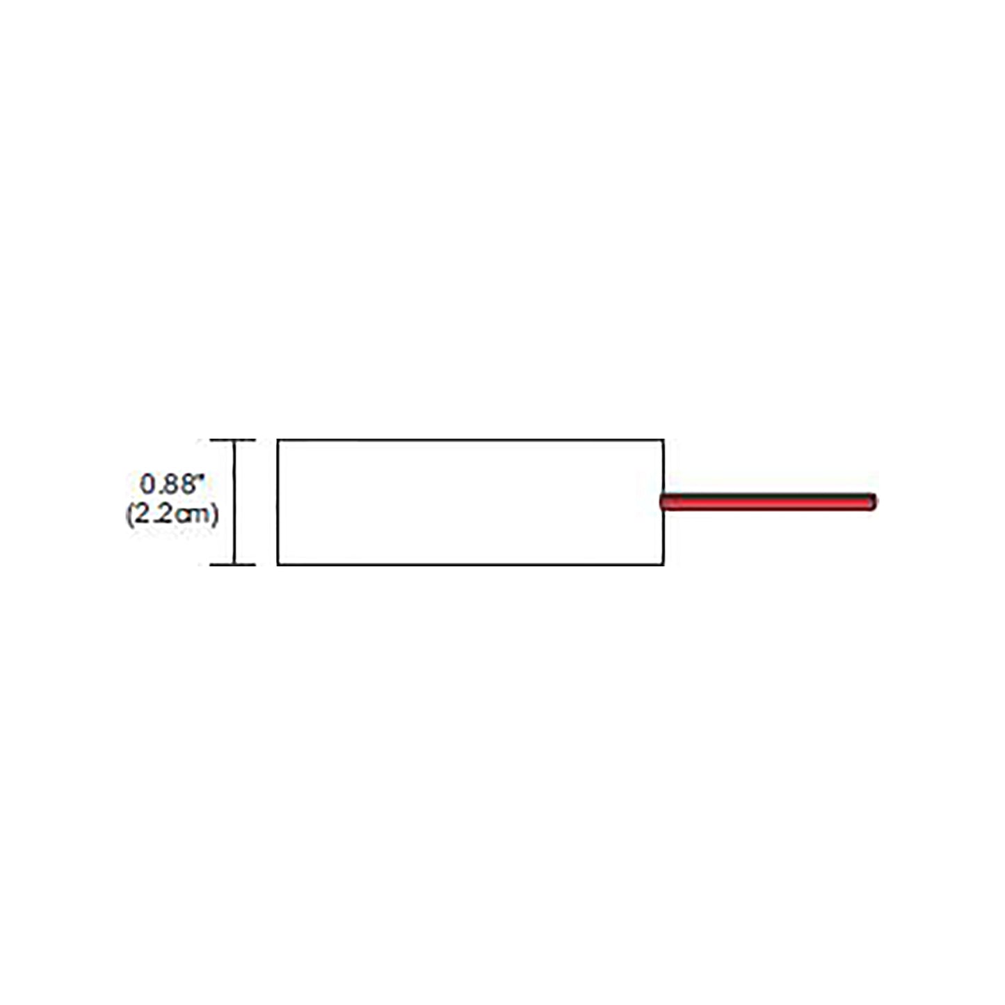 60W 12VAC Electronic Transformer - line drawing.