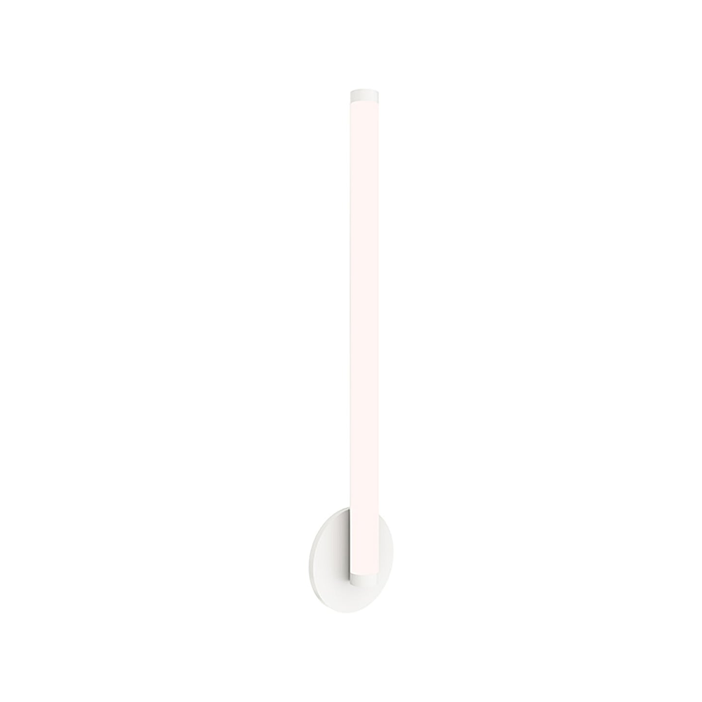 Pipeline LED Bath Wall Light in White.