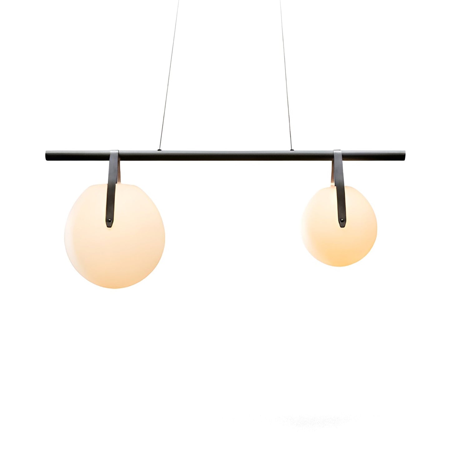 Gala 42 Linear LED Pendant Light (Symmetrical Mixed Globes).