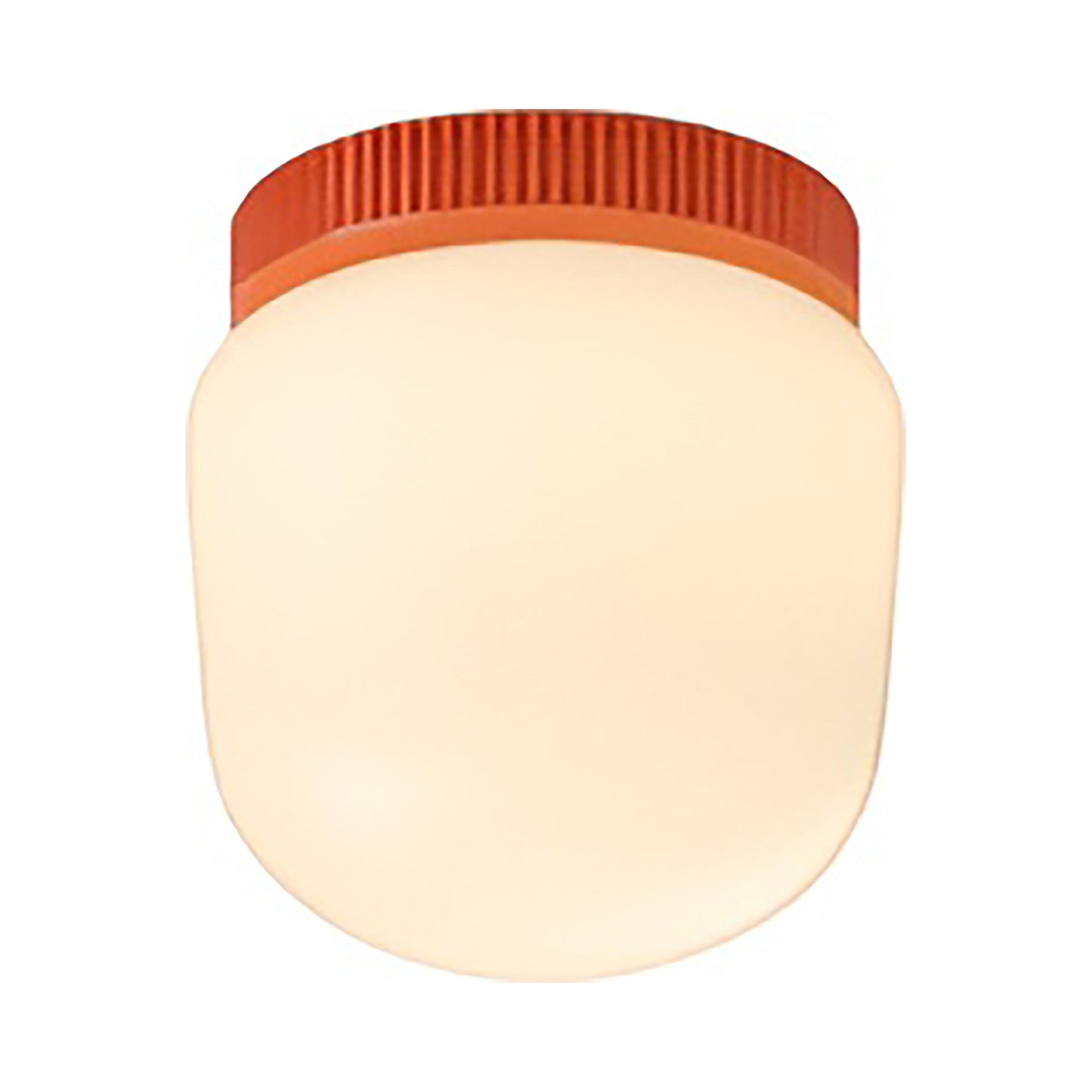 Hoist LED Flush Mount Ceiling Light in Vermilion (Large).