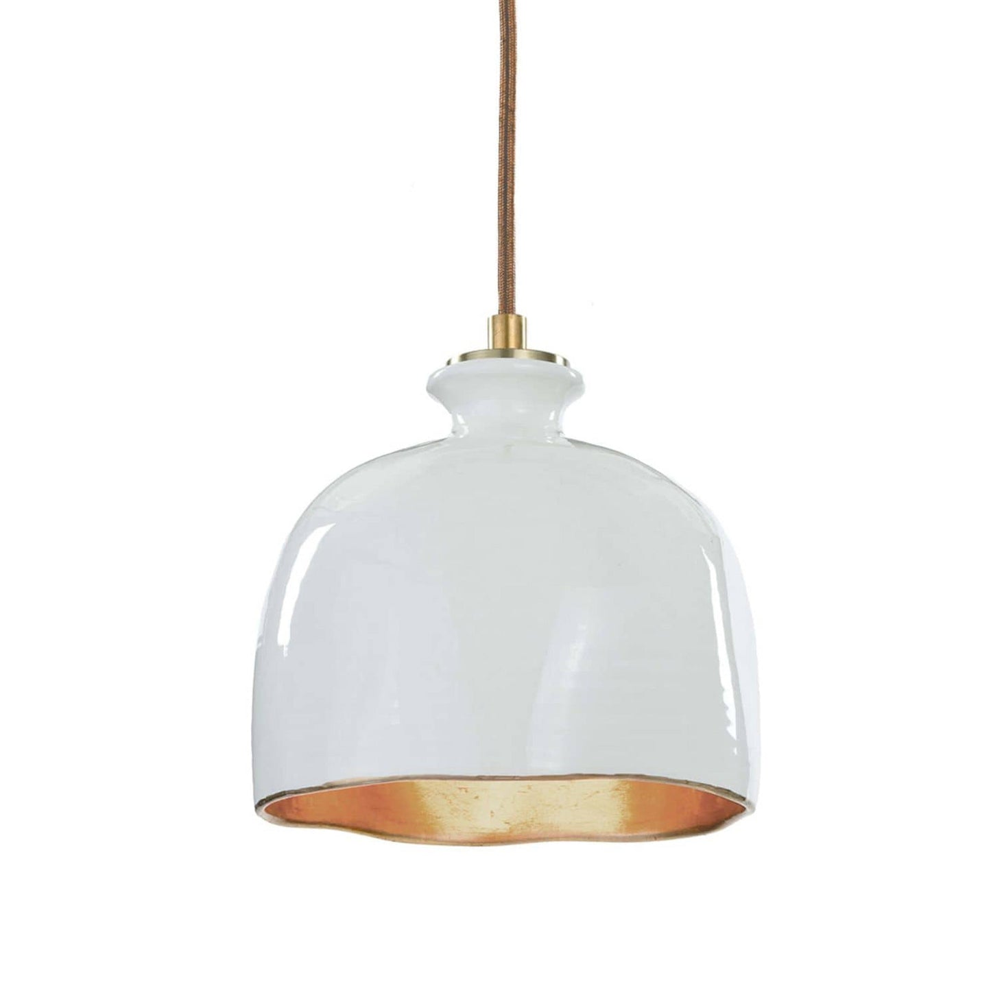 Bianca Pendant Light in White.