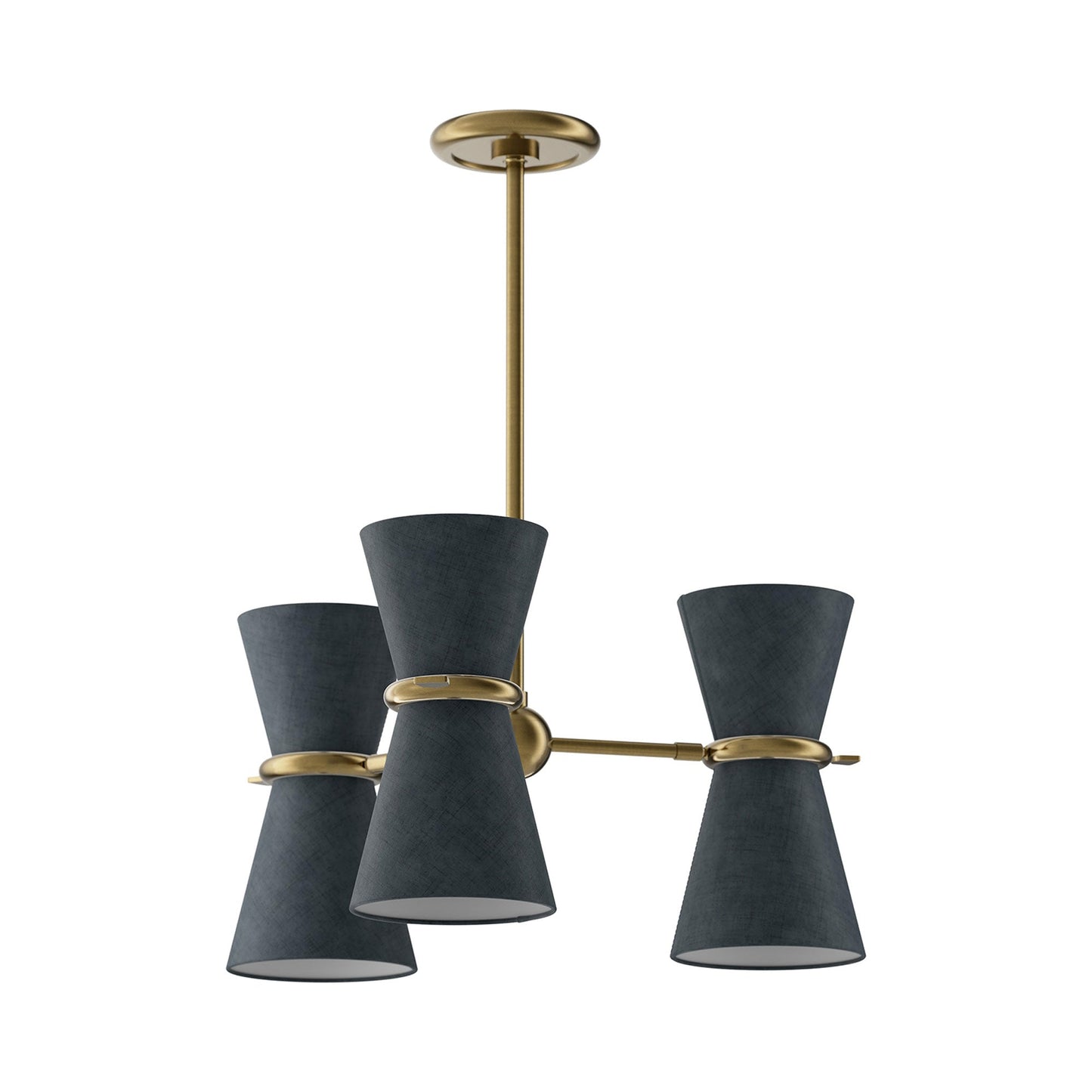 Gable Pendant Light in Storm Blue.