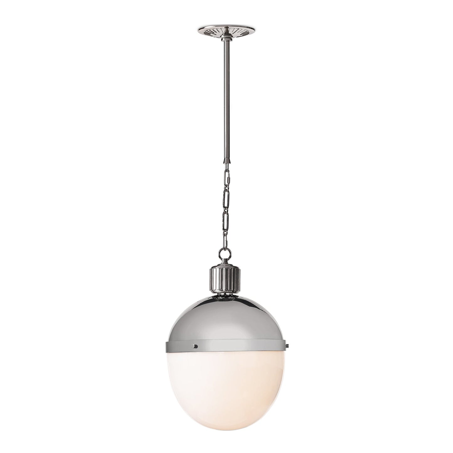 Otis Pendant Light in Polished Nickel (Large).