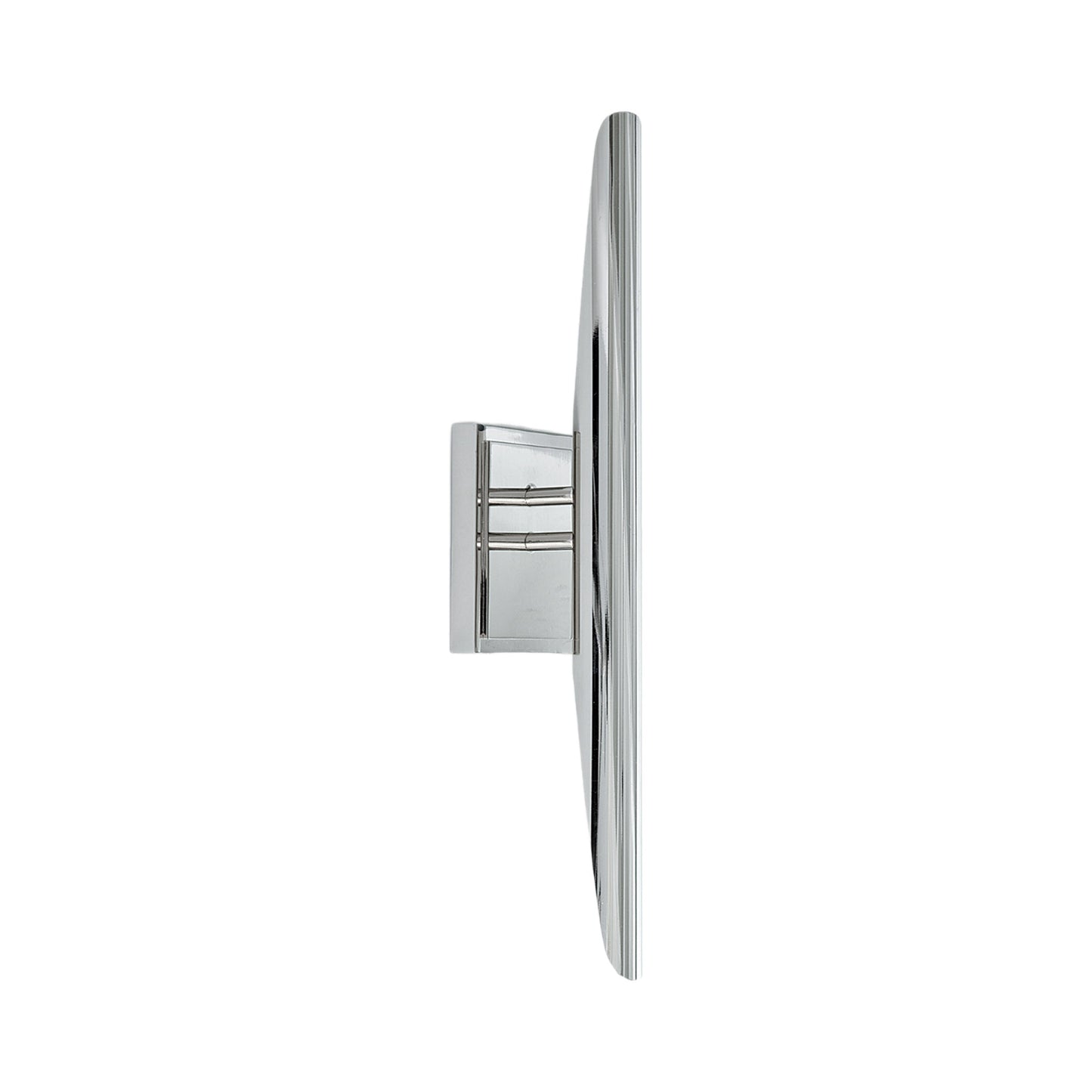 Redford Wall Light in Polished Nickel.