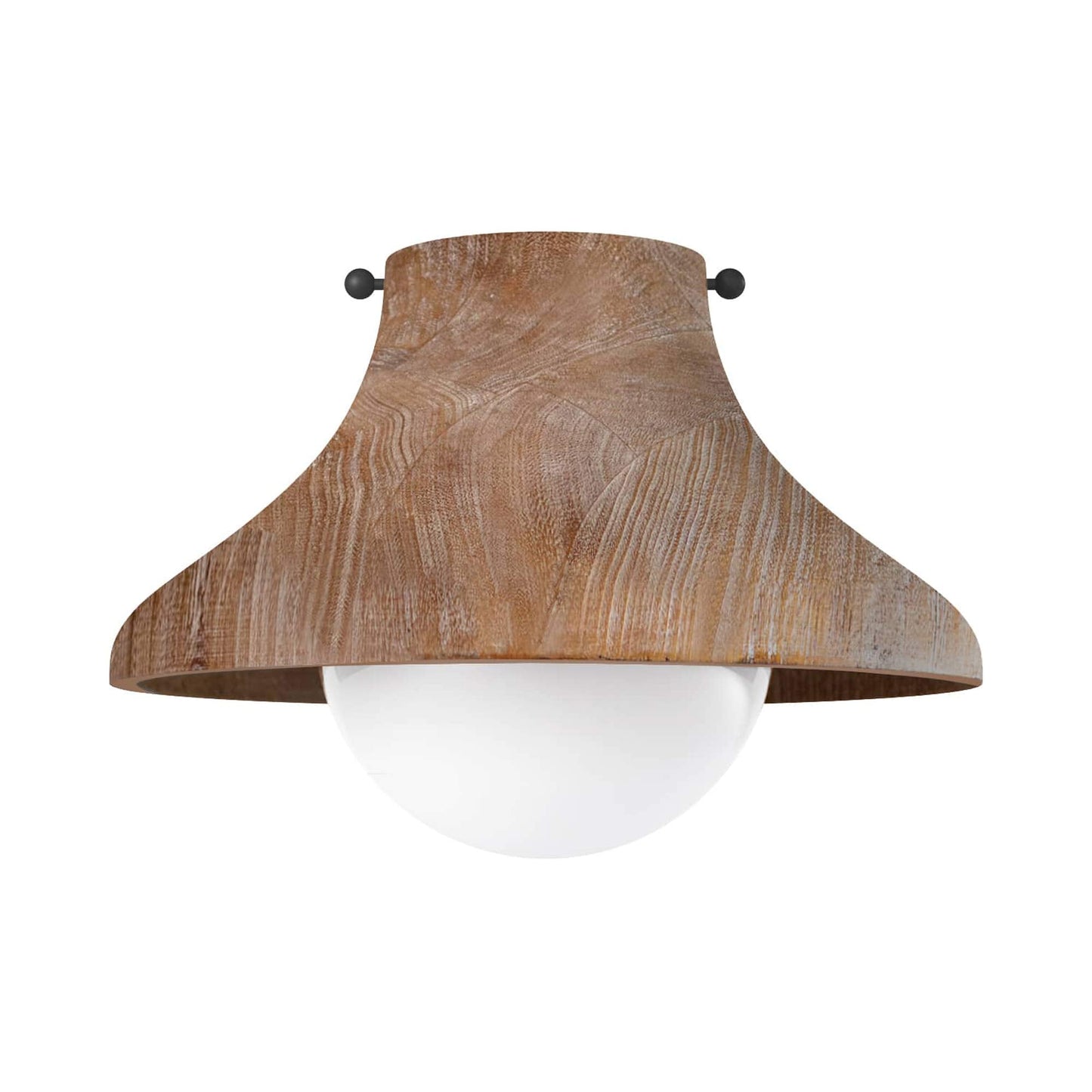 Surfside Flush Mount Ceiling Light in Natural.