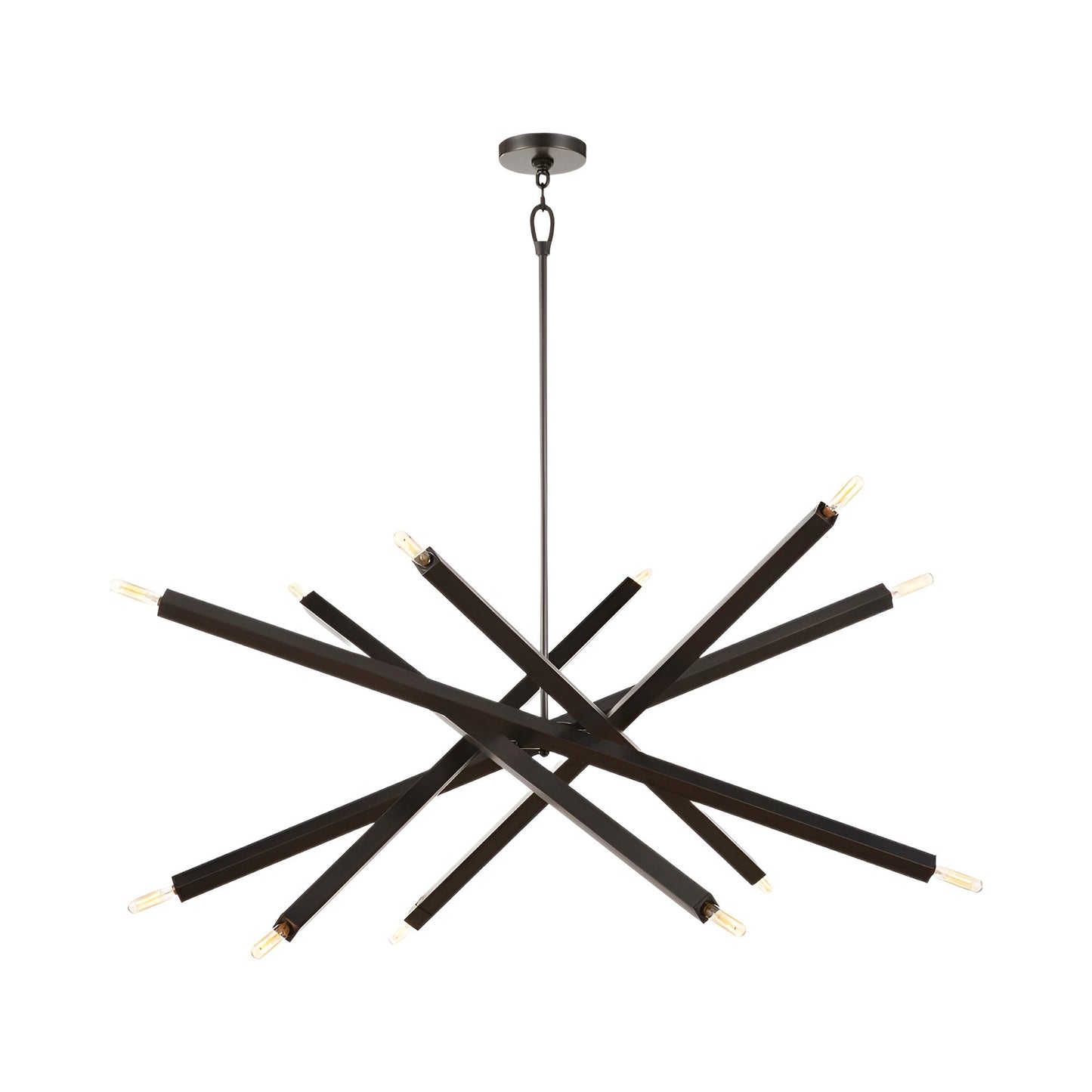 Viper Chandelier in Oil Rubbed Bronze.
