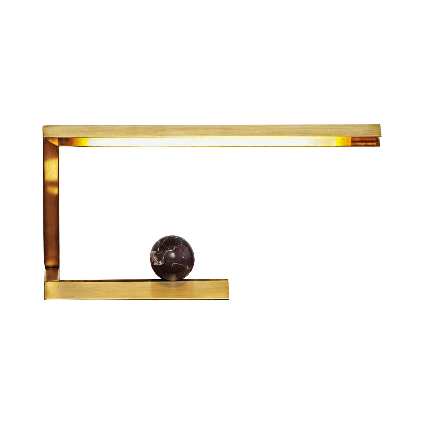 Oud LED Table Lamp in Brass.
