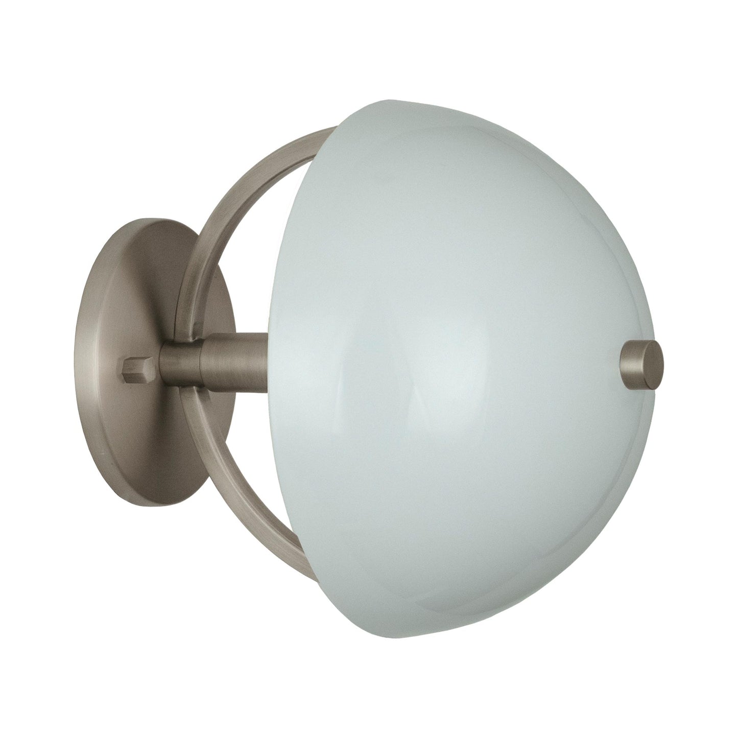 Mavisten Edition Copernica Wall Light in Pewter/White.