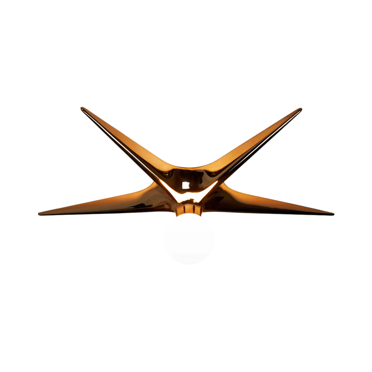 The Laddi LED Flush Mount Ceiling Light in Opal.