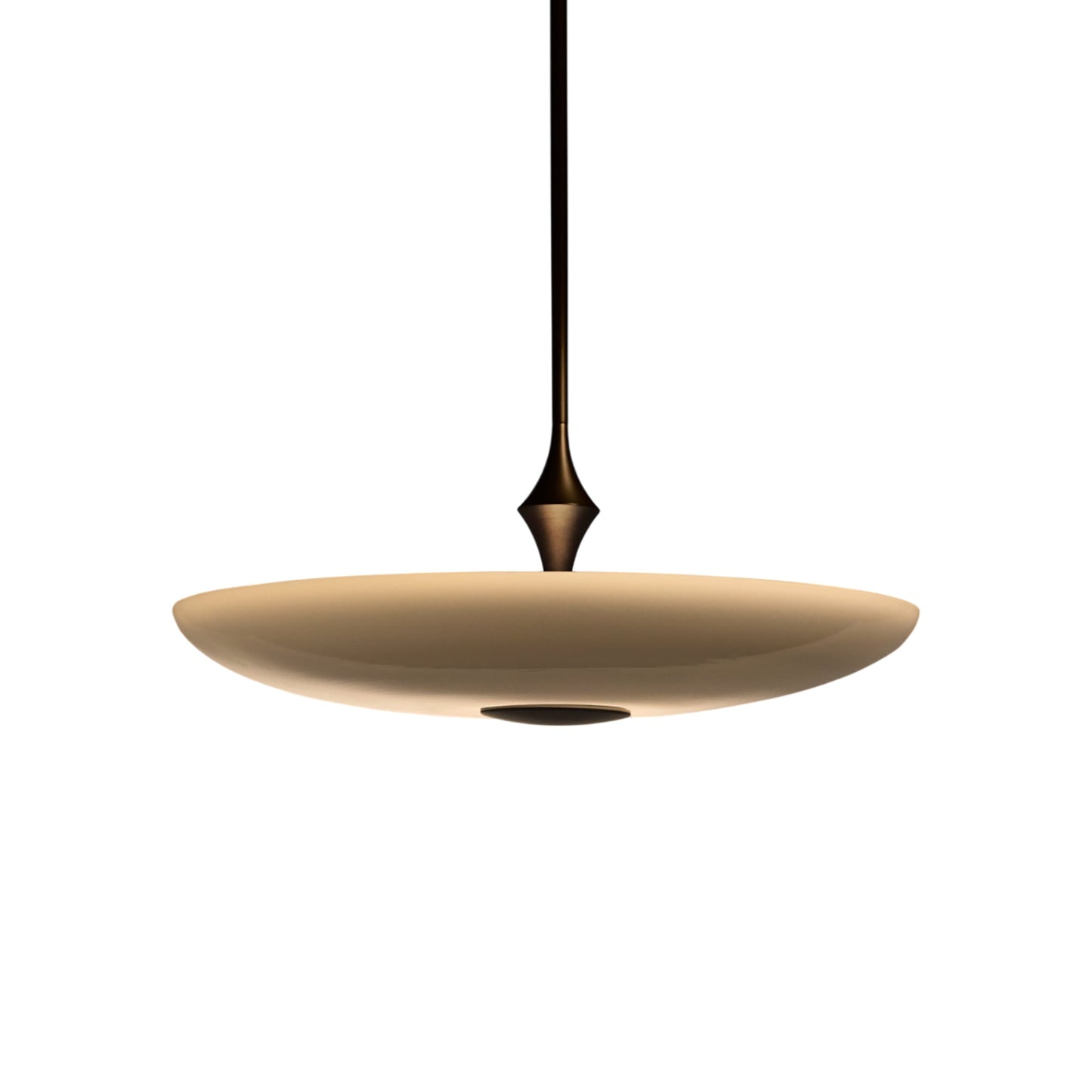 The Met Pendant Light in Oil Rubbed Bronze (22-Inch).