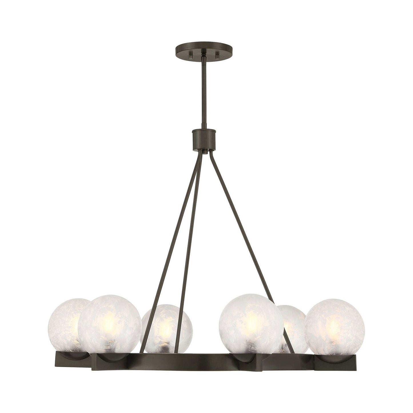 Darien Chandelier in Mediterranean Bronze.