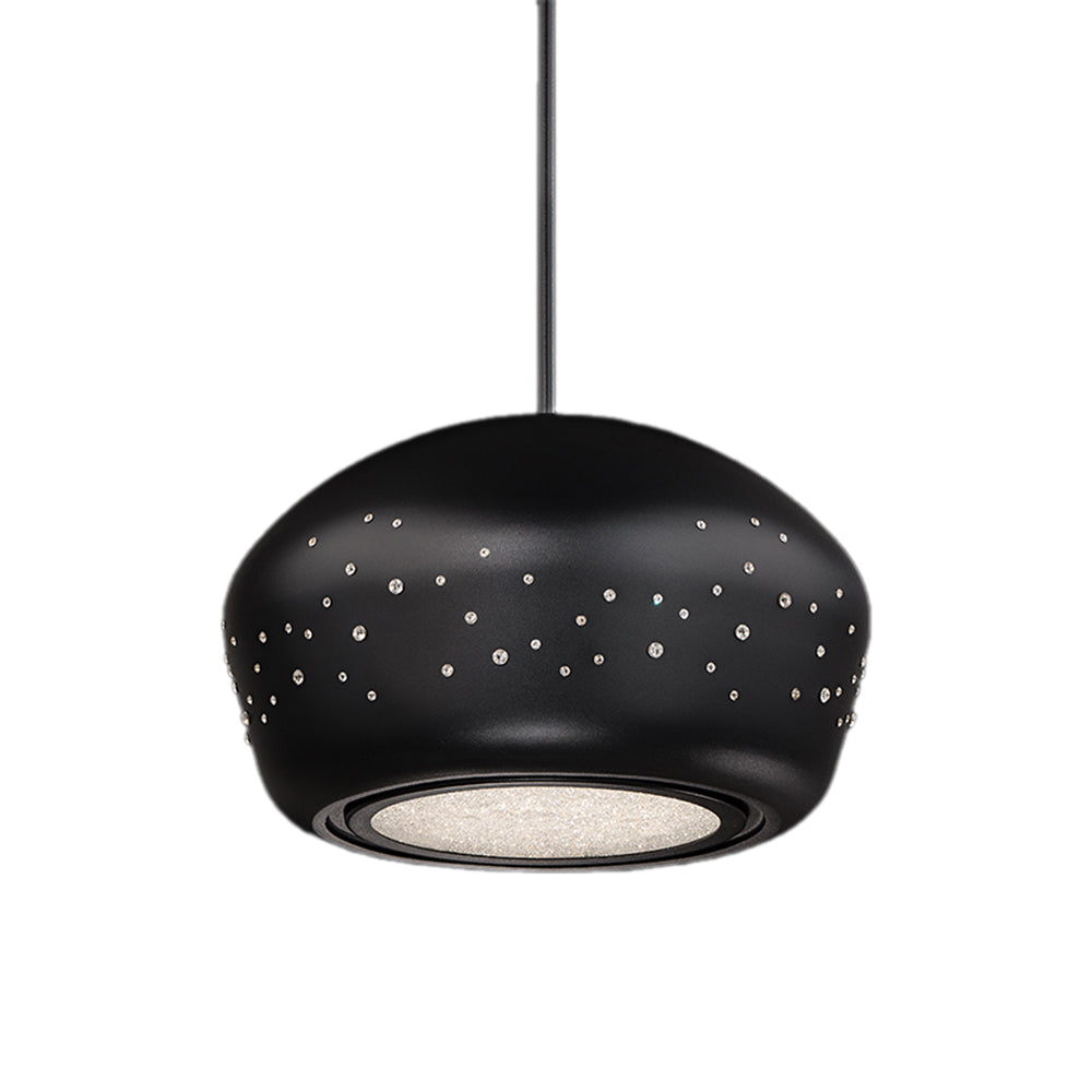 Astral LED Pendant Light in Black.