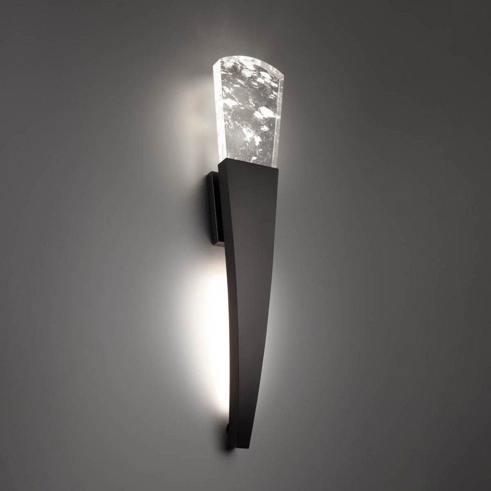 Embrace LED Wall Light in Black.