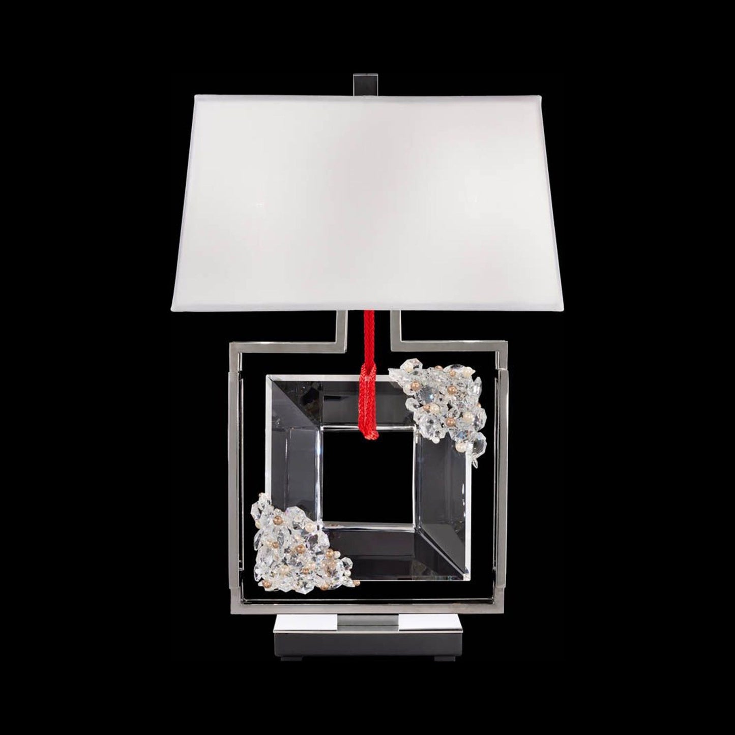 Eva Table Lamp in Red.