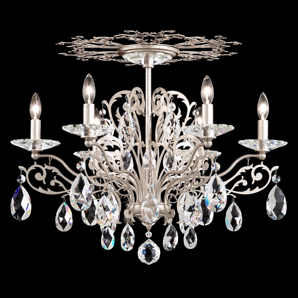Filigrae Semi Flush Mount Ceiling Light in Detail.
