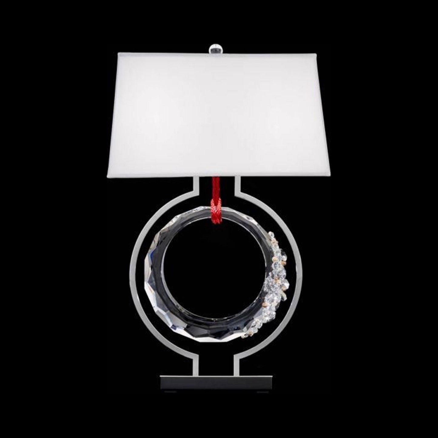 Serenity Table Lamp in Red.