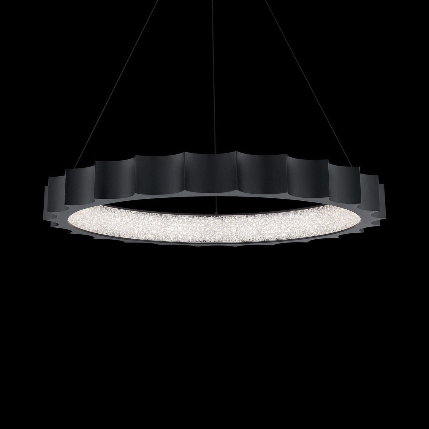 Tarte LED Pendant Light in Black.