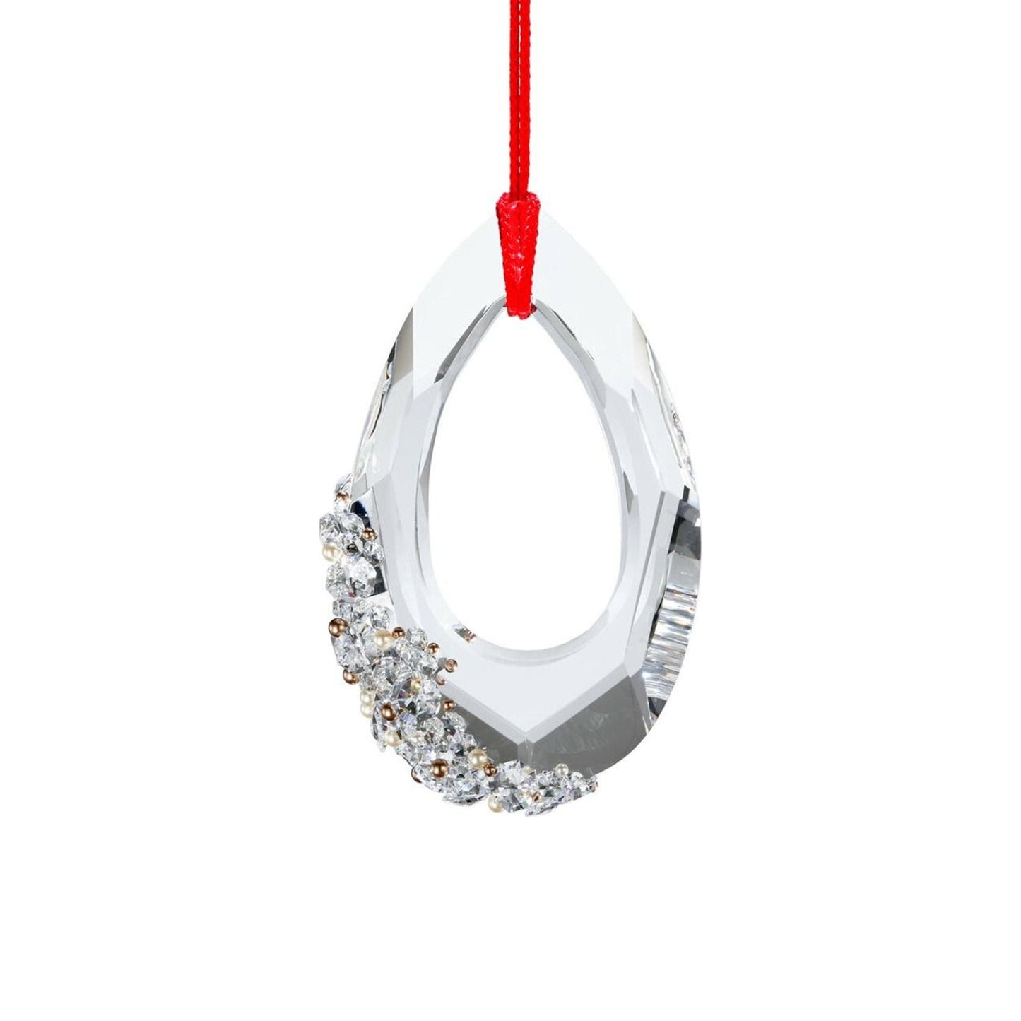 Trinity LED Pendant Light in Red.