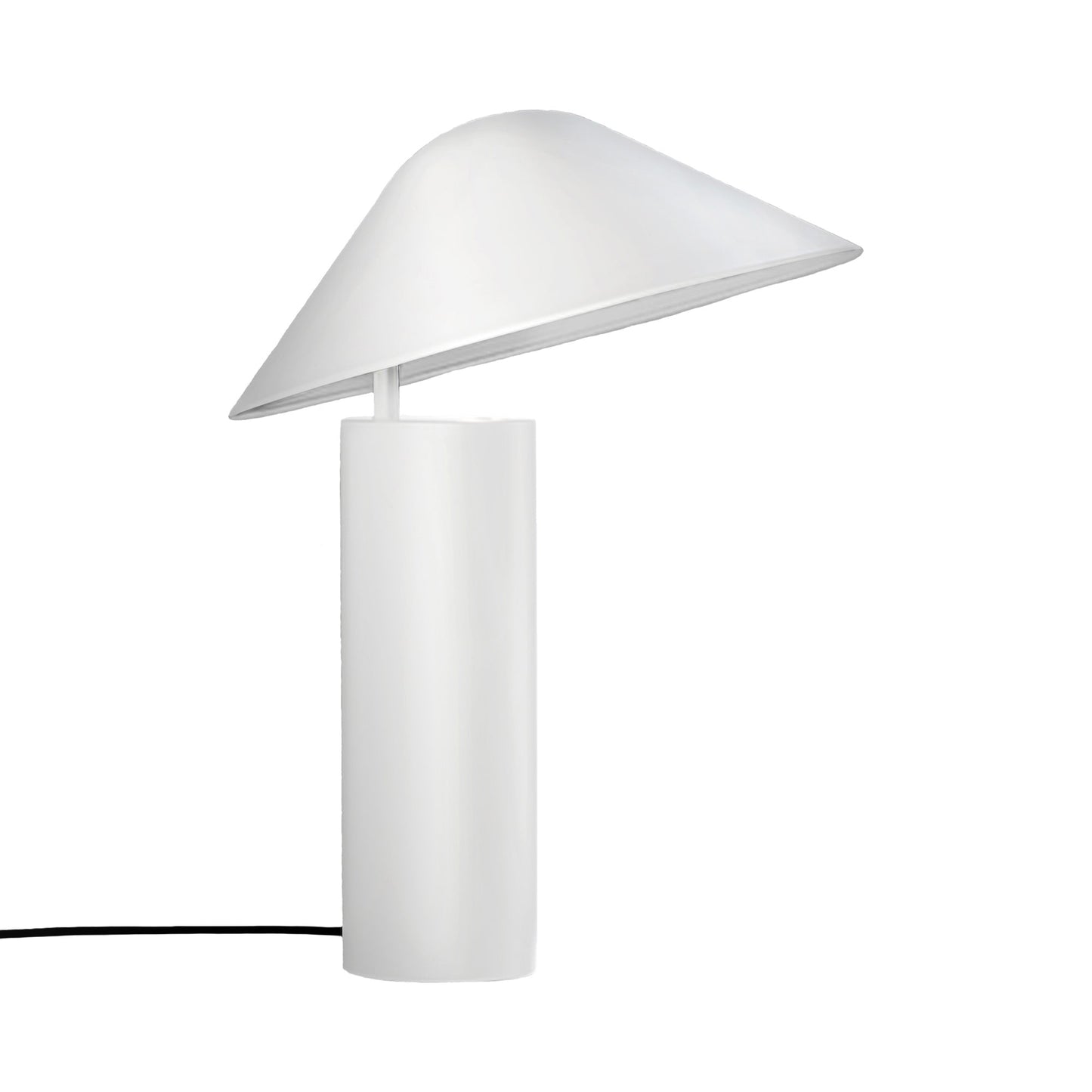 Damo Simple Table Lamp in White.