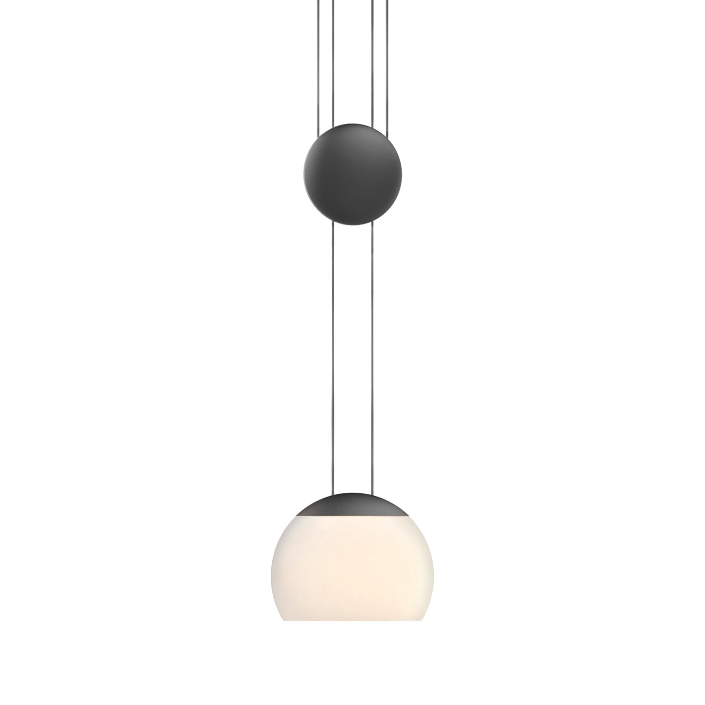 JoJo LED Pendant Light in Matt Black.