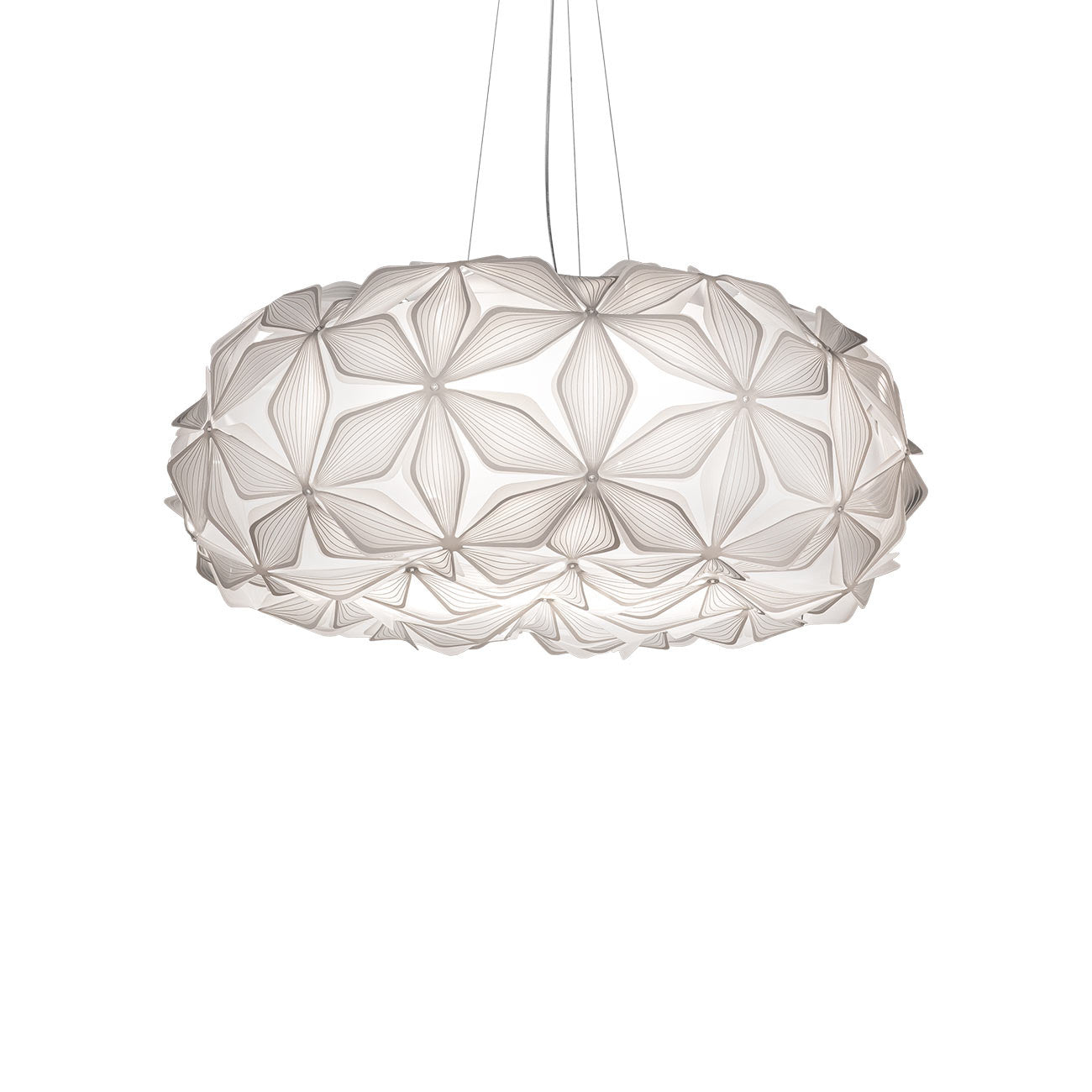 C'est La Vie Pendant Light in White/Transparent (Large).