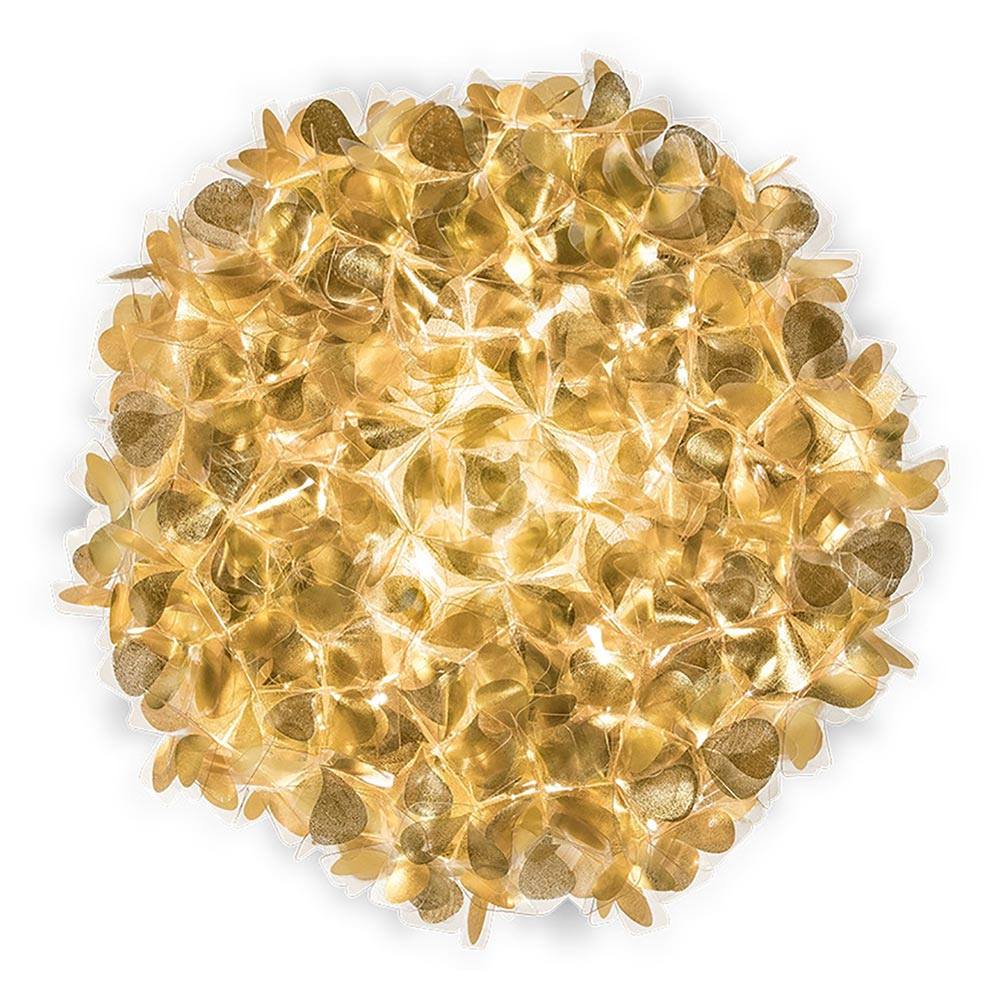 Clizia Mama Non Mama LED Flush Mount Ceiling Light in Gold (Large).