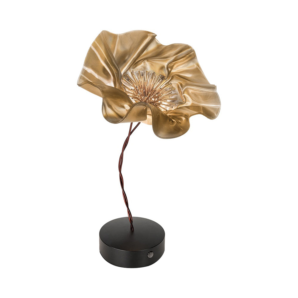 Lafleur LED Table Lamp in Velvet.