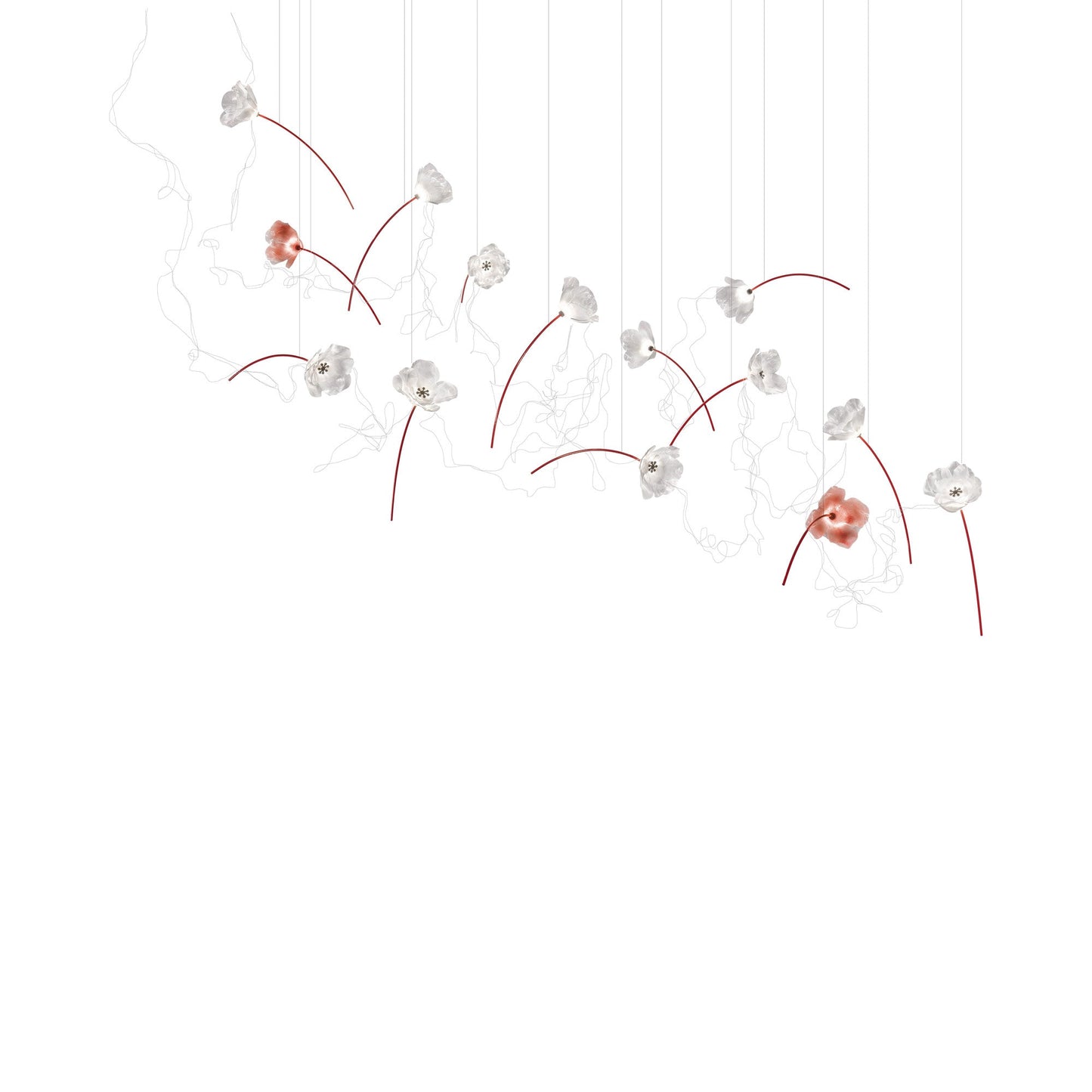 Poppy LED Pendant Light (14-Light).