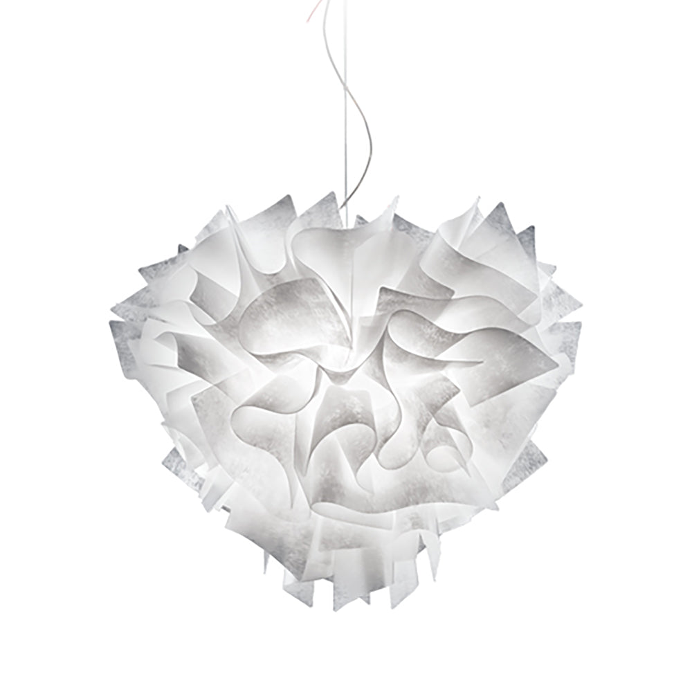 Veli Couture Pendant Light in Transparent Cable (Large).