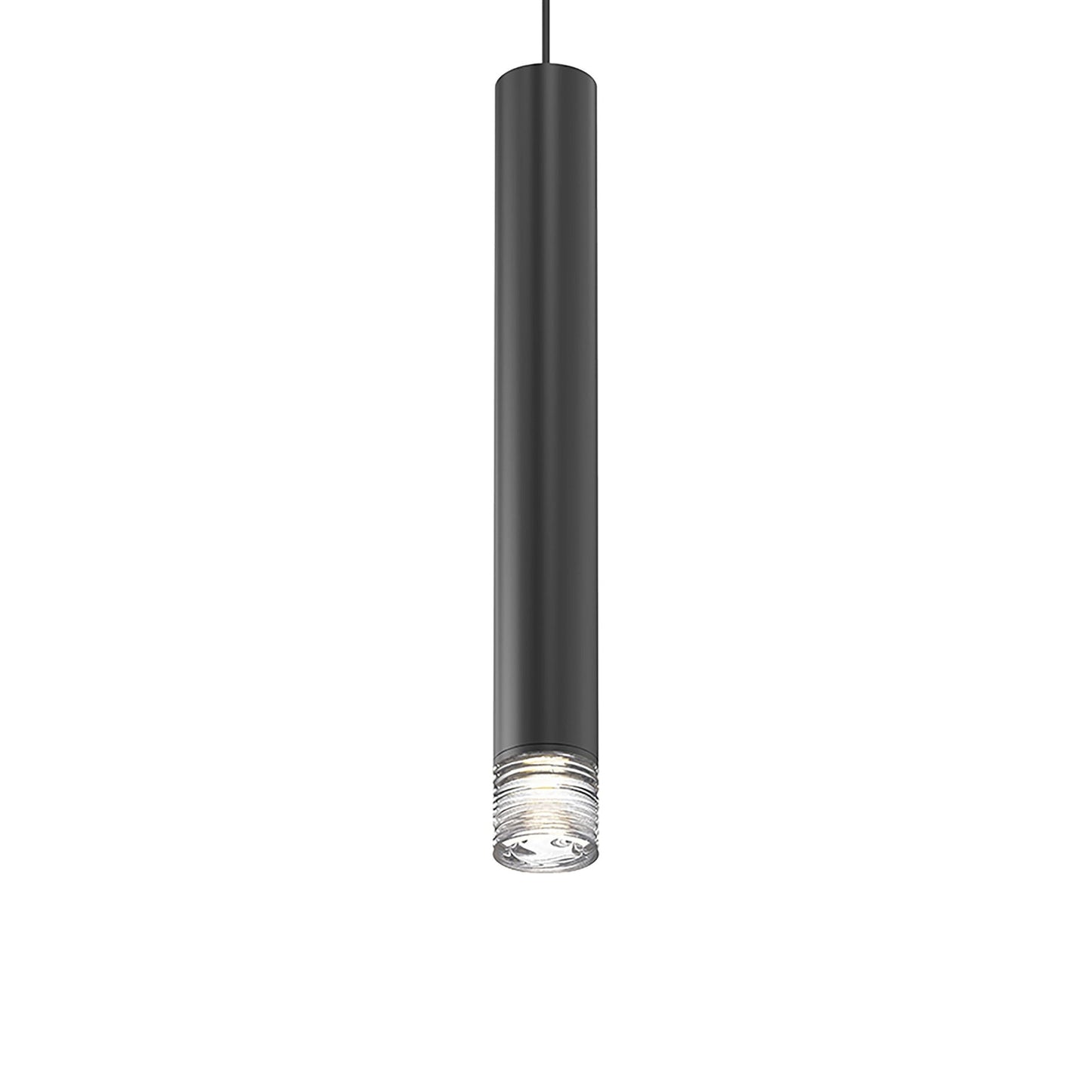 ALC™ LED Pendant Light in Clear Ribbon Glass Trim (3-Inch).