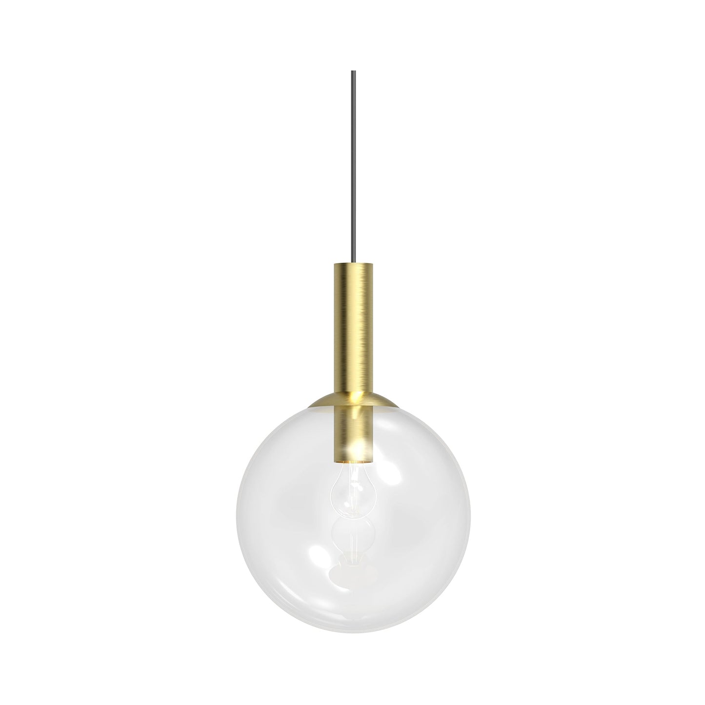 Bubbles Pendant Light in Satin Brass (Large).